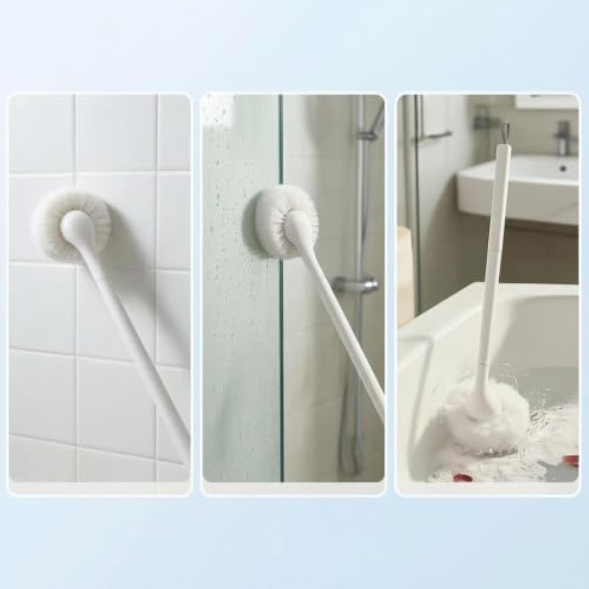 Long Handle Bathtub and Tile Cleaning Brush for Bathroom